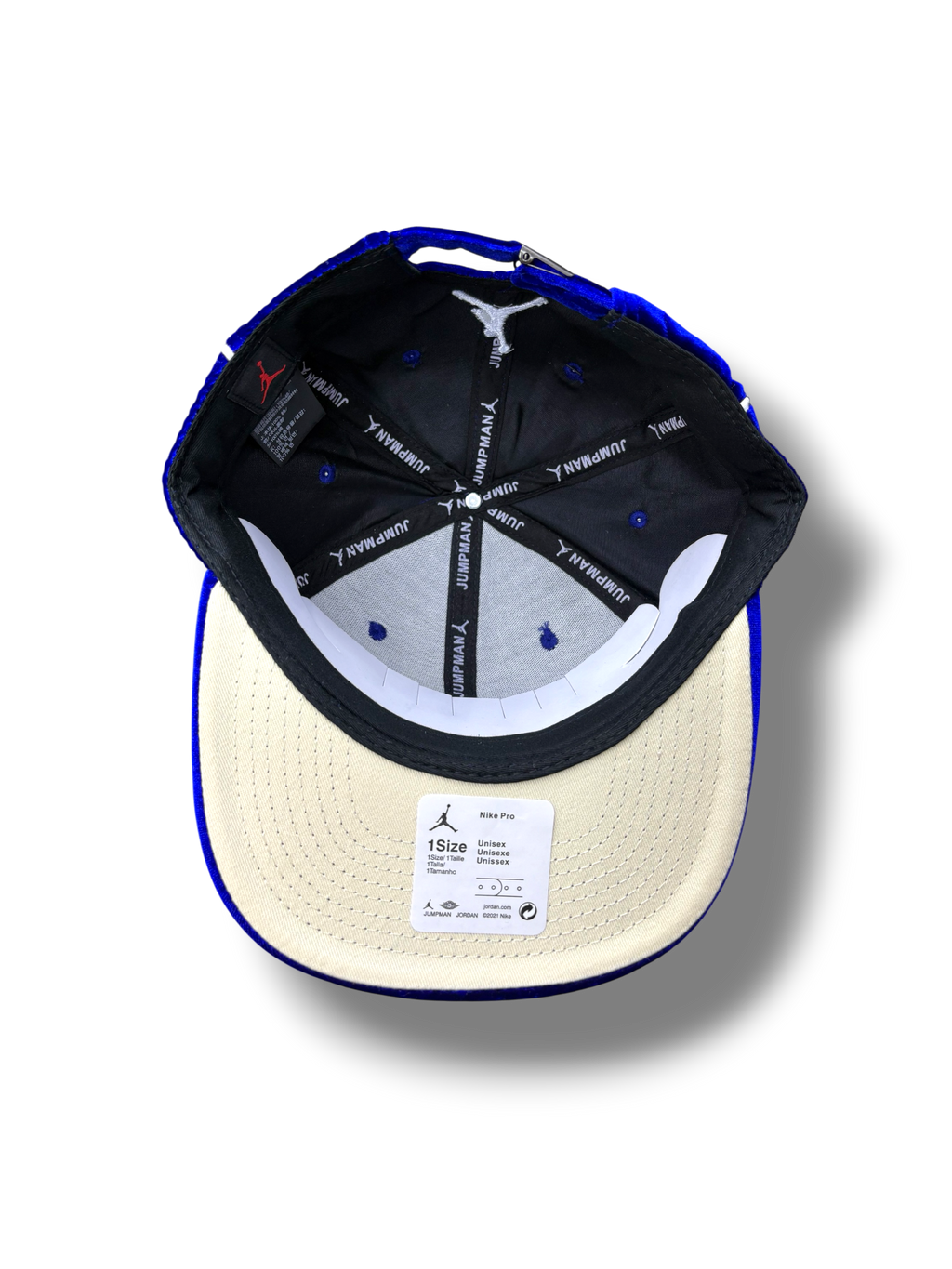 JORDAN TERCIÓPELO AZUL